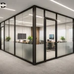 Stylish Gypsum Partition for Office in Dubai